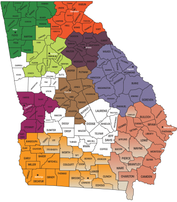 Center for Independent Living Map