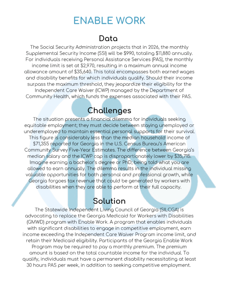 Statewide Independent Living Council of Georgia